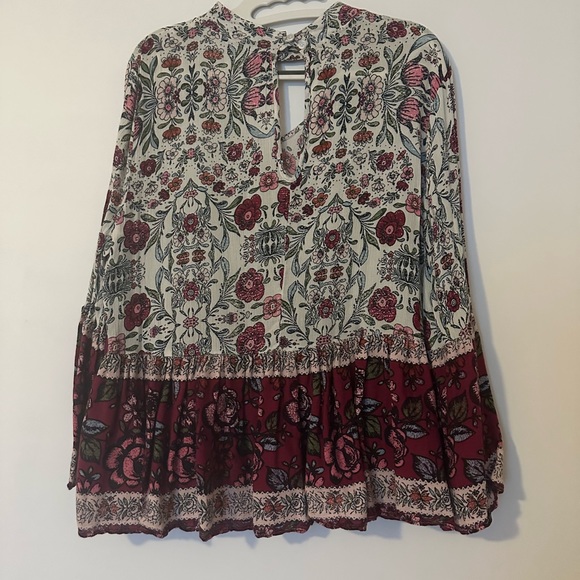 Flowy flower blouse - Picture 3 of 3